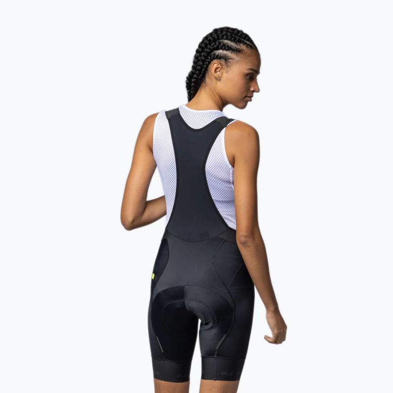 Női kerékpáros rövidnadrág Alé Strada 2.0 Bibshorts black 2
