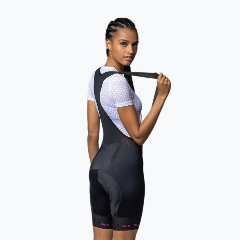 Női kerékpáros rövidnadrág Alé Strada 2.0 Bibshorts fuchsia 2