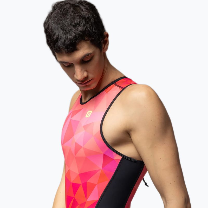 Férfi triatlon ruha Alé Triple pink combo 3