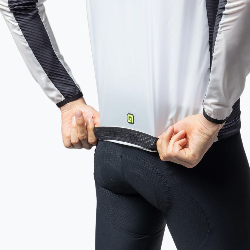 Férfi kerékpáros dzseki Alé Light Pack 2.0 white 5