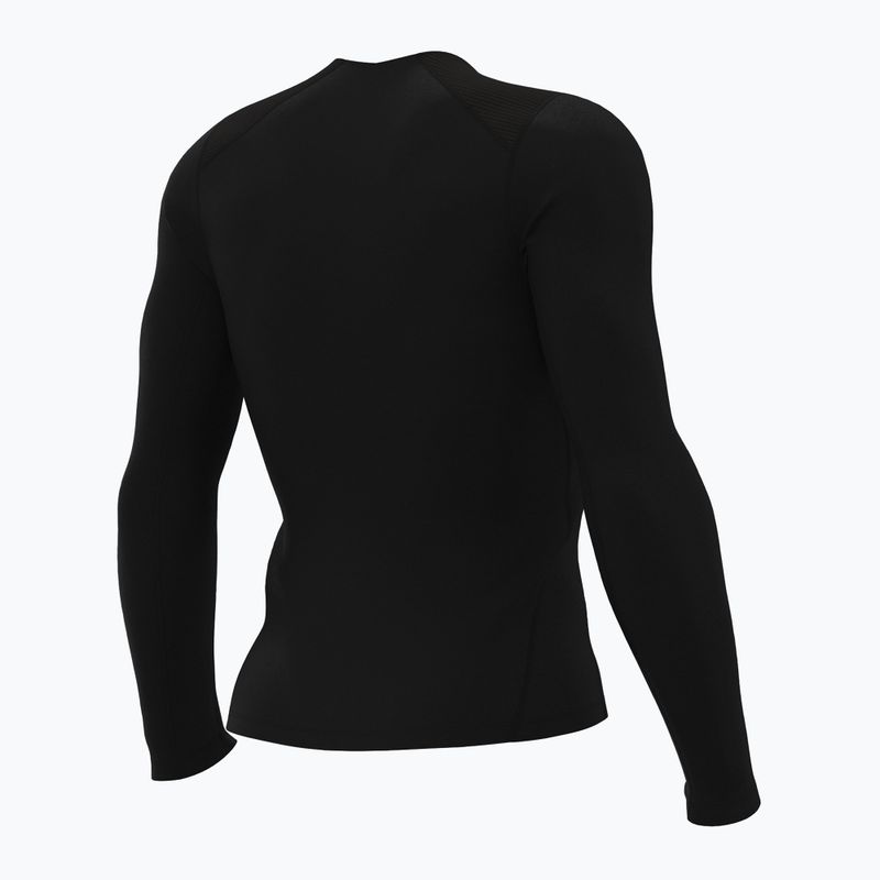 Férfi kerékpáros izzadságelvezető felső Alé Merino LS nero/black 9
