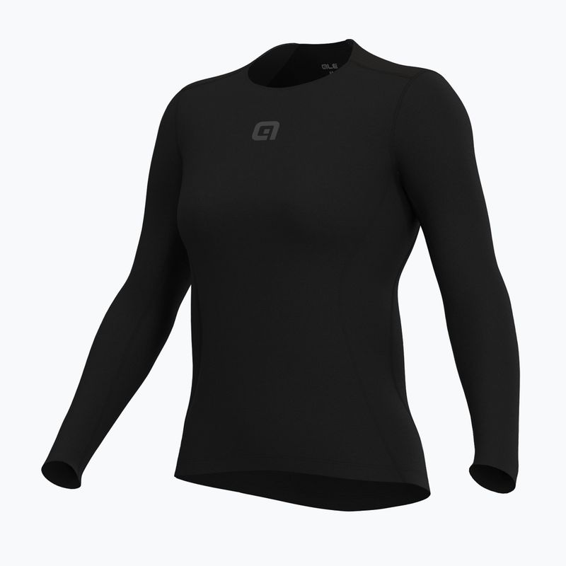 Női kerékpáros izzadságelvezető felső Alé Merino LS nero/black 8