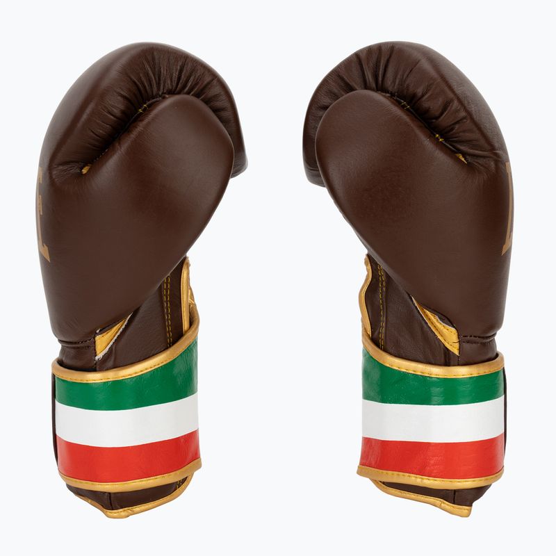 Boxkesztyű LEONE 1947 Italy '47 black/white/brown 4