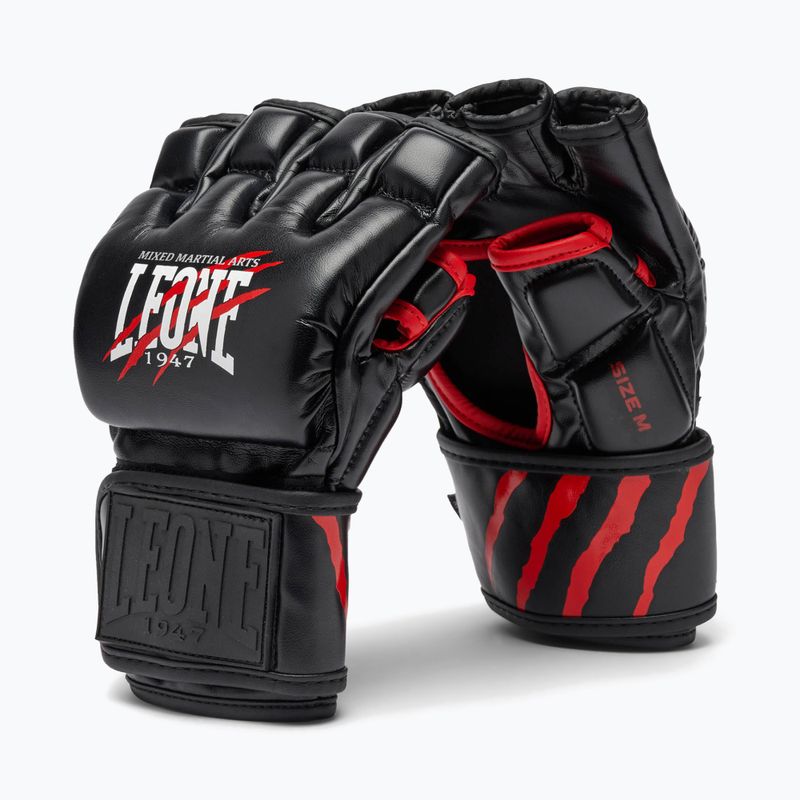 Grappling kesztyűk LEONE 1947 Primal Instinct Competition black/black 2