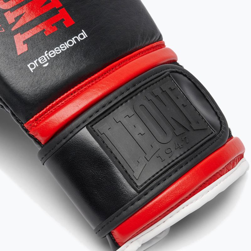 LEONE 1947 Professional fekete boxkesztyűk 6