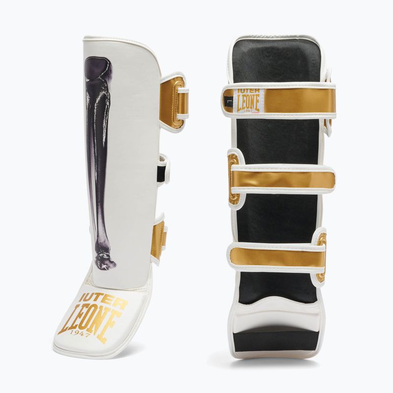 Sípcsont- és lábvédők LEONE 1947 Leone X white