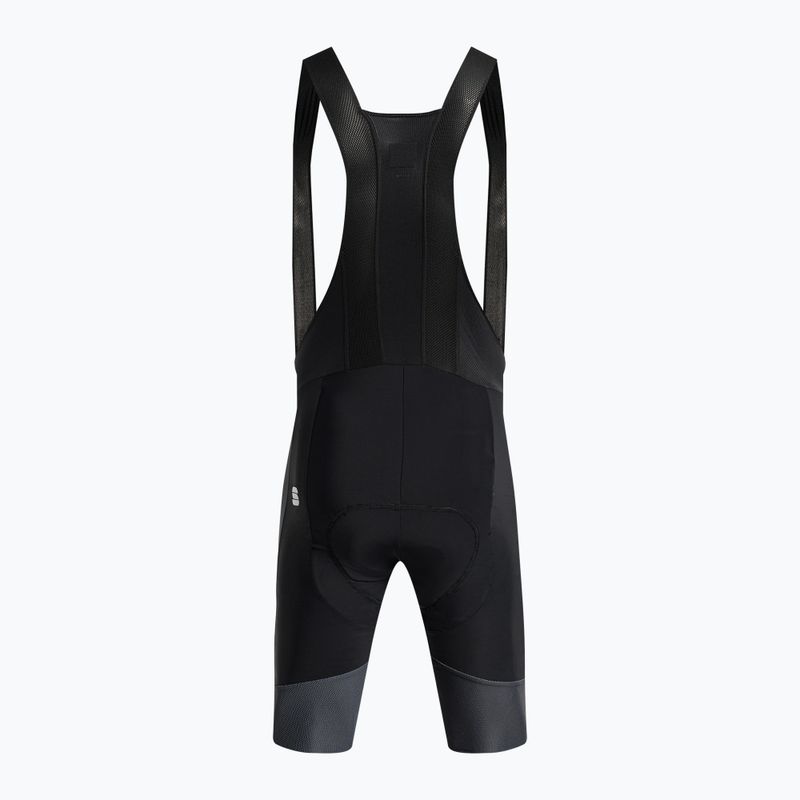 Férfi Sportful GTS Bibshort kerékpáros rövidnadrág fekete 1102009.002 2