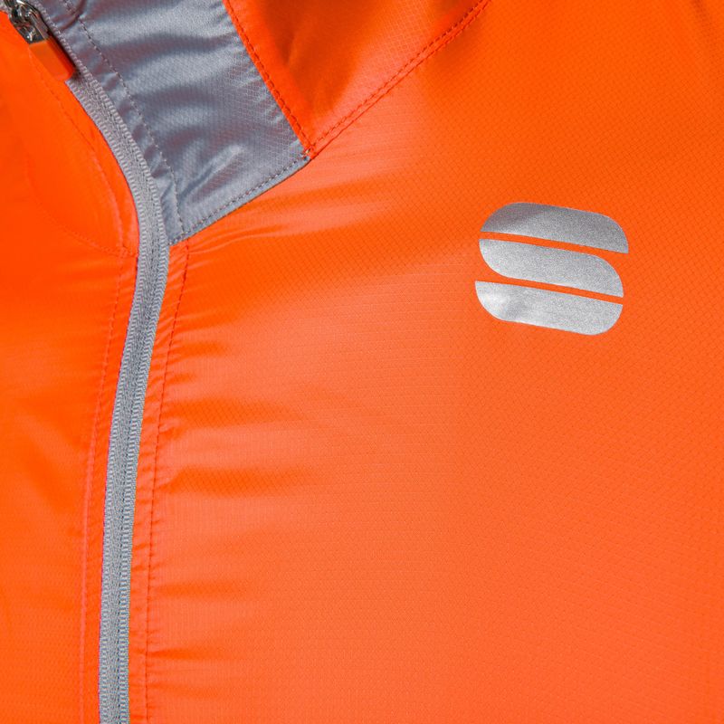 Férfi Sportful Hot Pack Easylight kerékpáros dzseki narancssárga 1102026.850 3