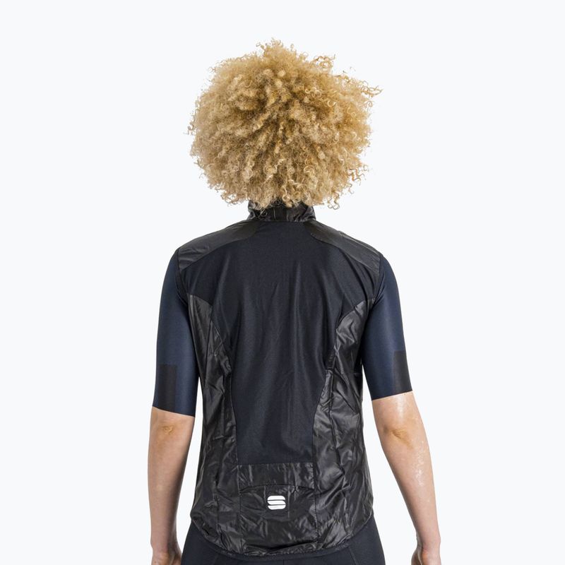 Női kerékpáros mellény Sportful Hot Pack Easylight fekete 1102029.002 2