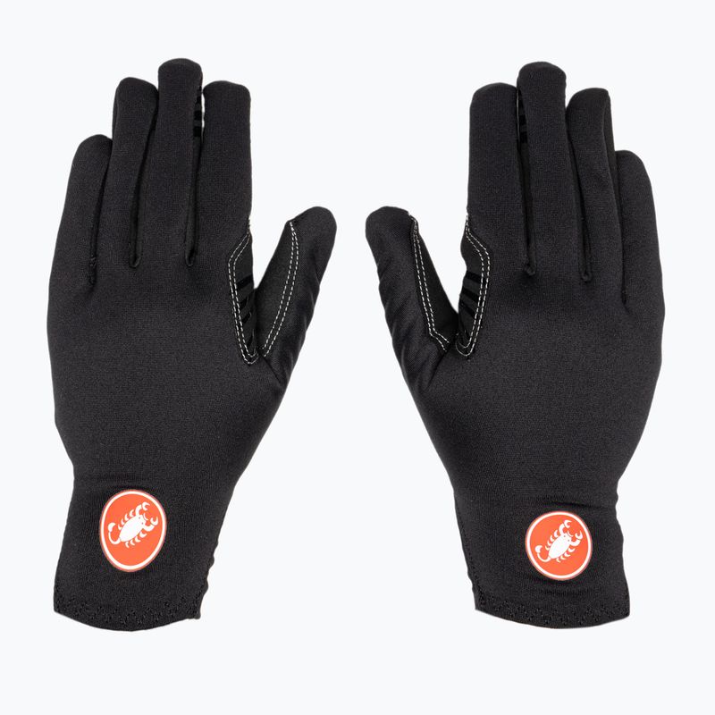 Férfi kerékpáros kesztyű Castelli Lightness 2 black 3