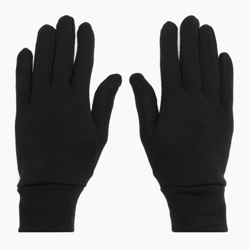 Síkesztyű Level Merino Underglove black 2