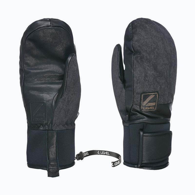 Snowboardkesztyűk Level Rover Mitt black/grey