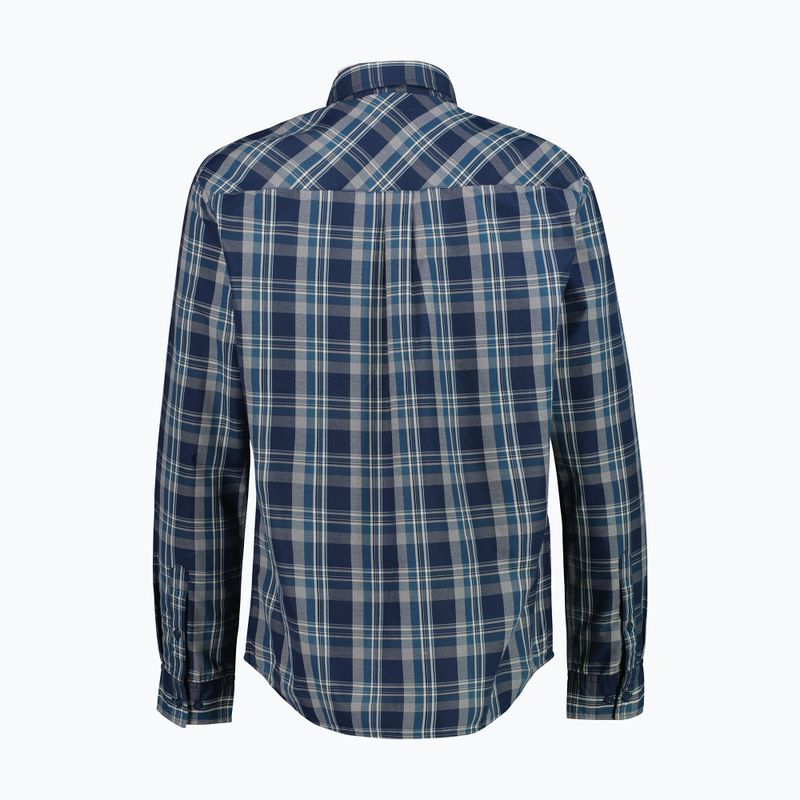 Férfi ing CMP 30T9927 b. blue/vanilla/petroleum 2