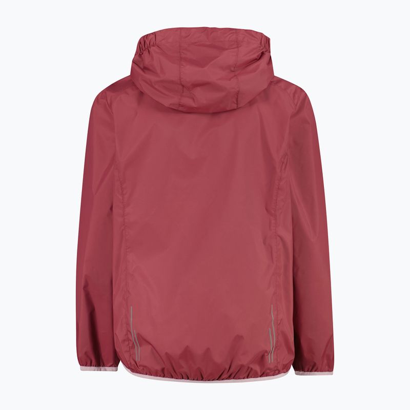 Gyerek esőkabát CMP 32X5795 Rain Fix Hood peony 2
