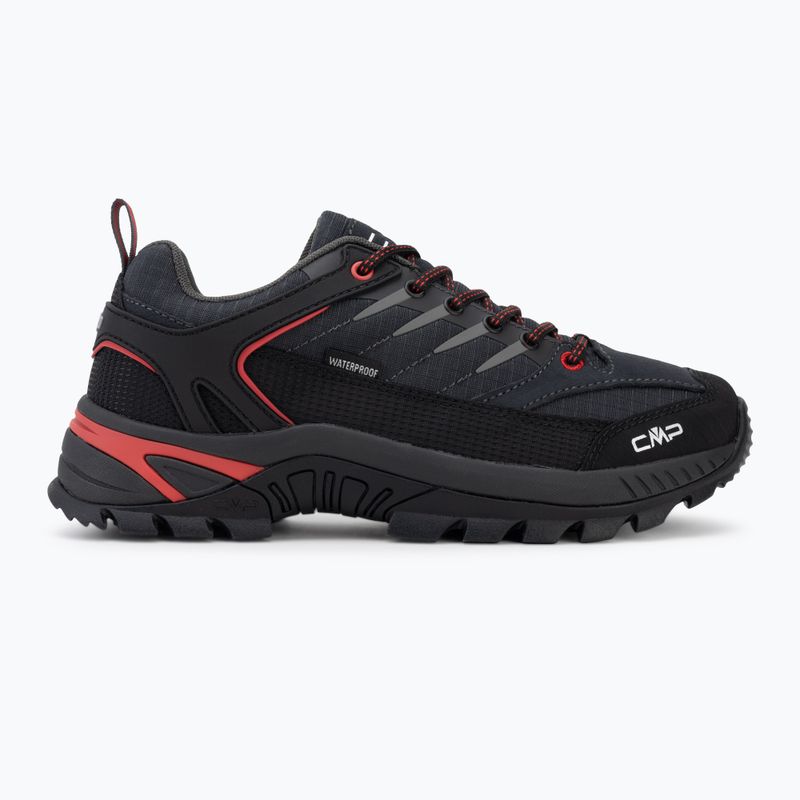 Női túrabakancs CMP Rigel 2.0 Low Waterproof titanium/ferrari 2