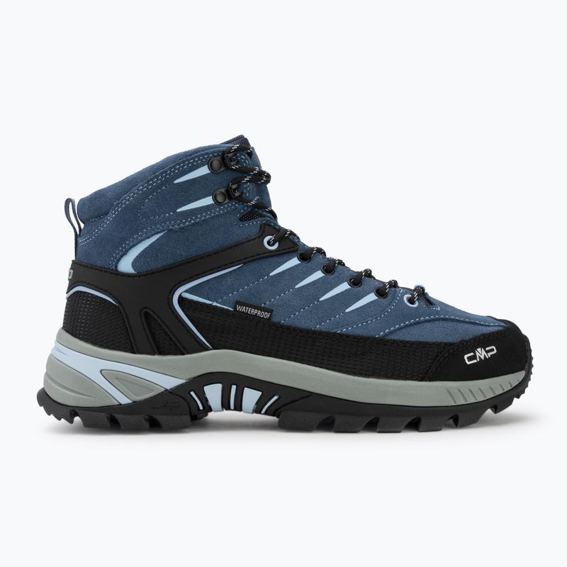 Női túracipő CMP Rigel 2.0 Mid Waterproof space/sky blue 2