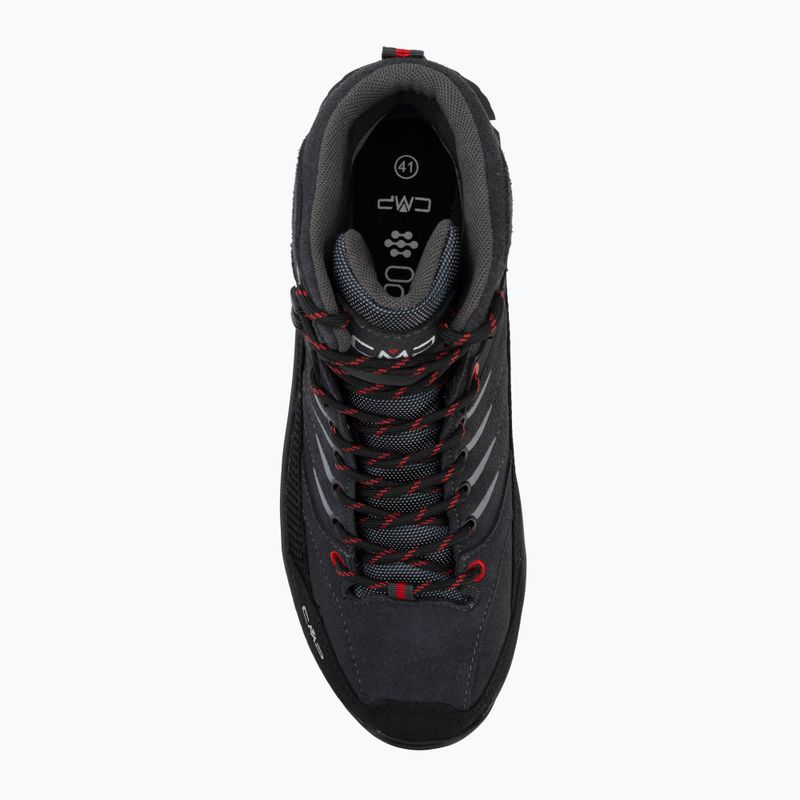 Férfi túrabakancs CMP Rigel 2.0 Mid Waterproof titanium/ferrari 5