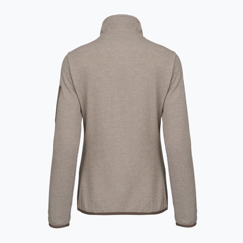 Női pulóver CMP 34H6386 toffee/cream 2