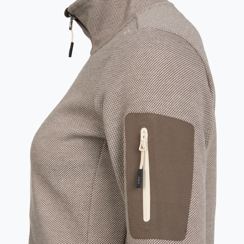 Női pulóver CMP 34H6386 toffee/cream 5