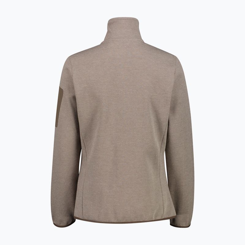 Női pulóver CMP 34H6386 toffee/cream 2