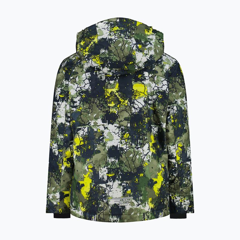 Gyerek síkabát CMP 39W1924 olive/acido 2