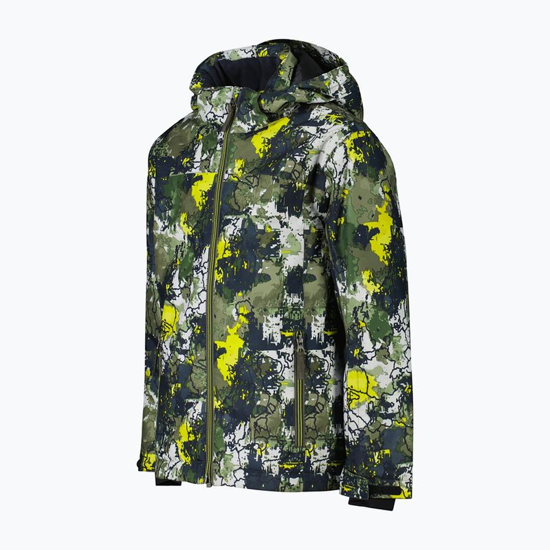 Gyerek síkabát CMP 39W1924 olive/acido 3