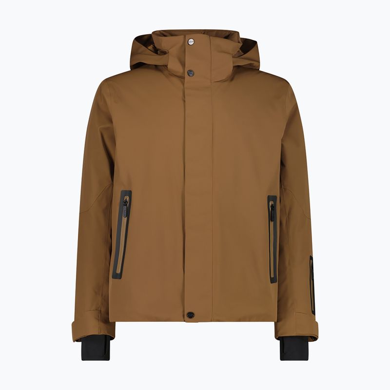 Férfi síkabát CMP 36W0017 Zip Hood copper