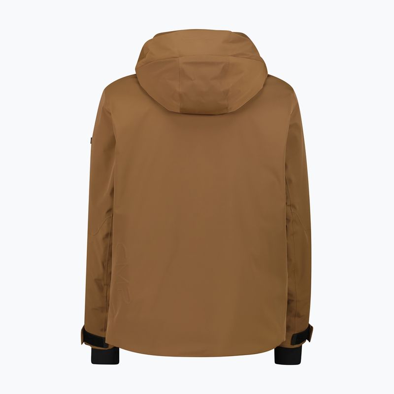Férfi síkabát CMP 36W0017 Zip Hood copper 2