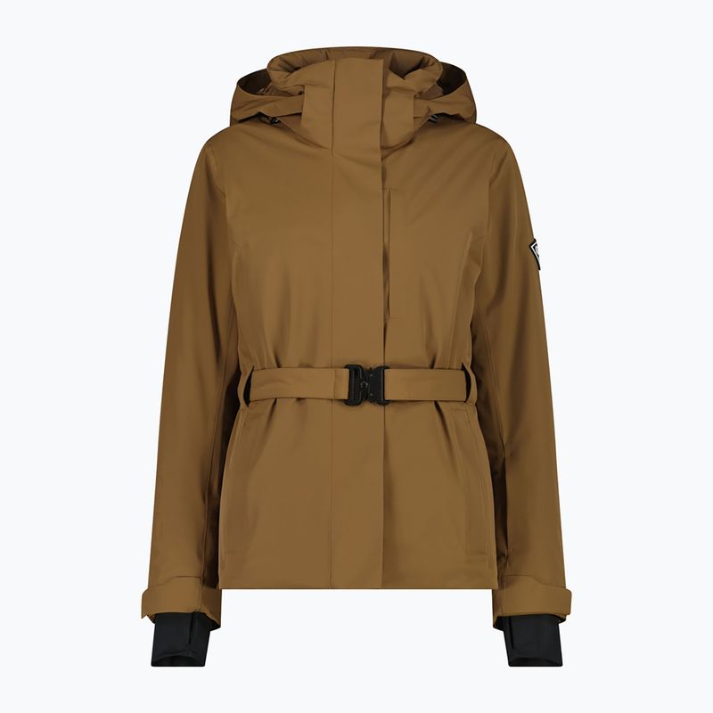 Női síkabát CMP 36W0106 Zip Hood copper
