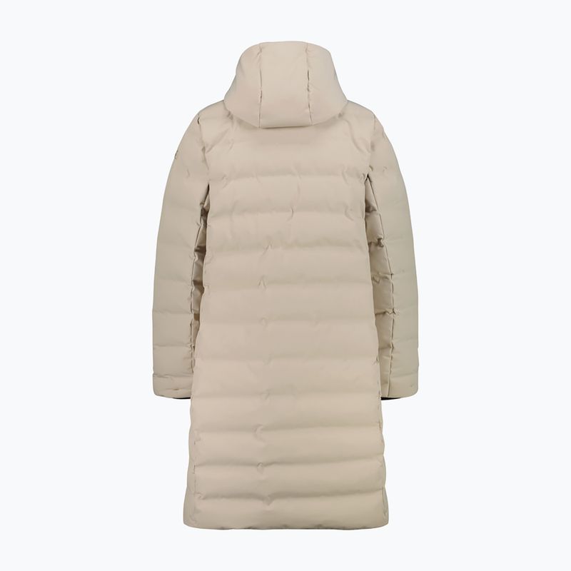 Női bélelt kabát CMP 35K3676 Coat Fix Hood kaki 2