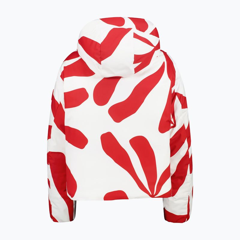 Női síkabát CMP Fix Hood red/b.co gesso 2
