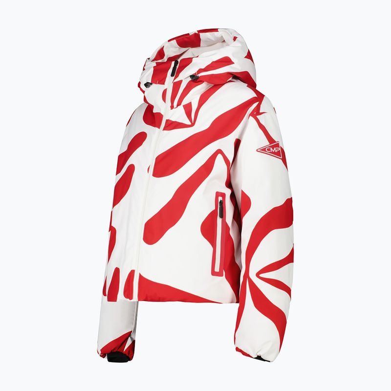 Női síkabát CMP Fix Hood red/b.co gesso 3