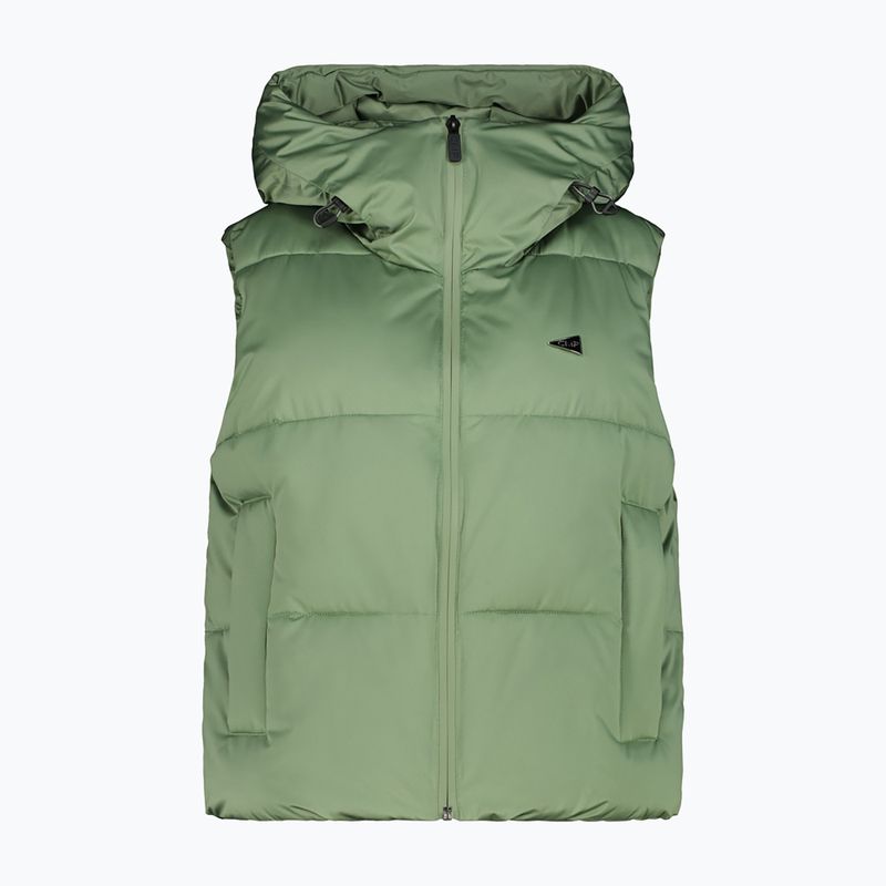 Női ujjatlan CMP Fix Hood green tea