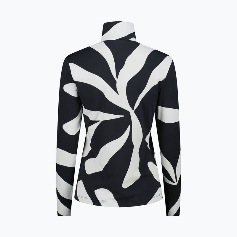 Női pulóver CMP 36L0306 nero/b.co gesso 2
