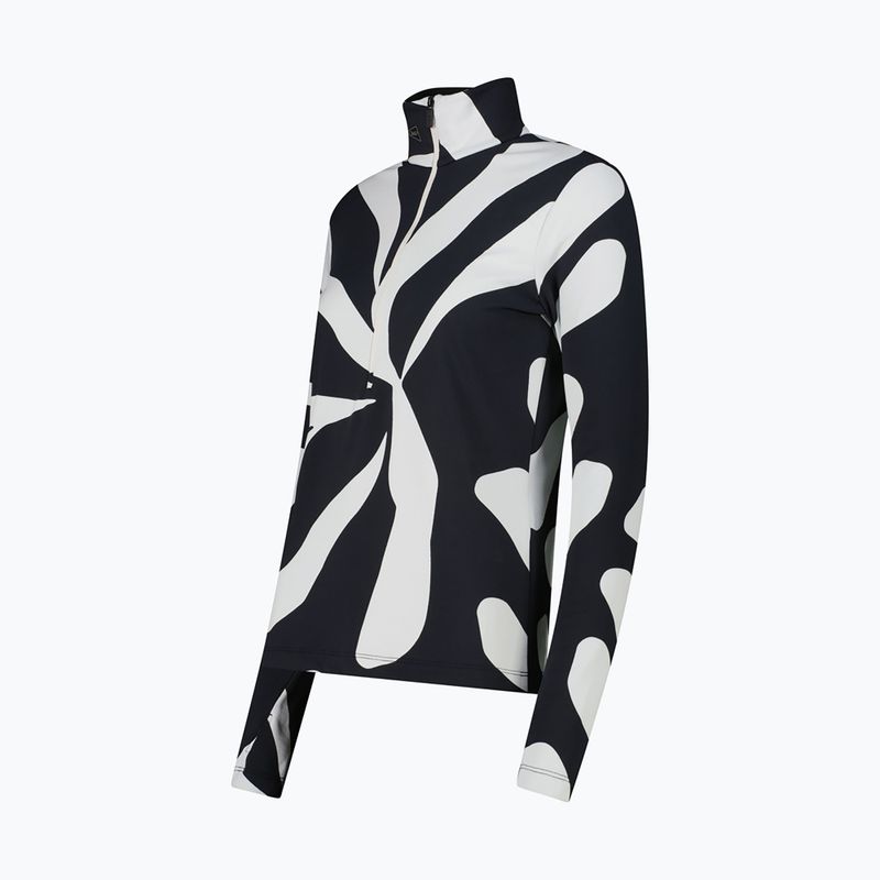 Női pulóver CMP 36L0306 nero/b.co gesso 3