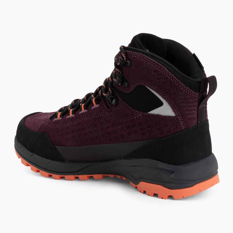 Női túracipők CMP Vertyx Mid Waterproof blackberry/marigold 3