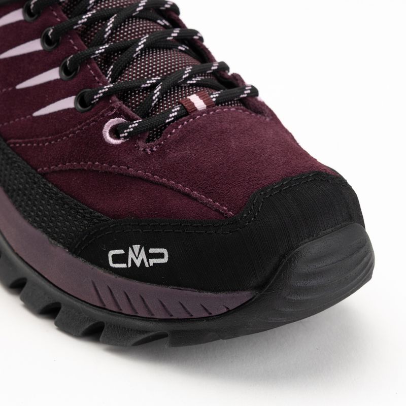 Női túracipők CMP Rigel 2.0 Mid Waterproof plum/soft pink 7