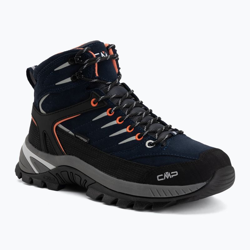 Női túracipők CMP Rigel 2.0 Mid Waterproof b.blue/ghiaccio/marigold