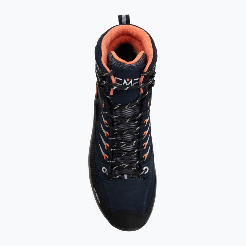 Női túracipők CMP Rigel 2.0 Mid Waterproof b.blue/ghiaccio/marigold 5