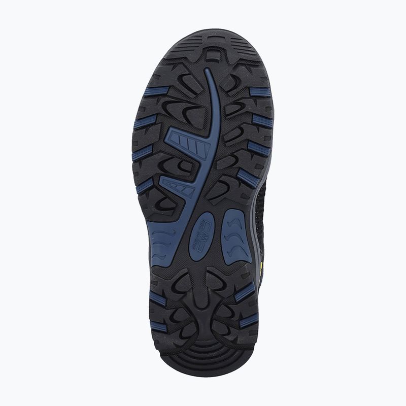 Gyermek túracipők CMP Kiruna Mid Fitgo Fleece Wp blue ink/yellow 3