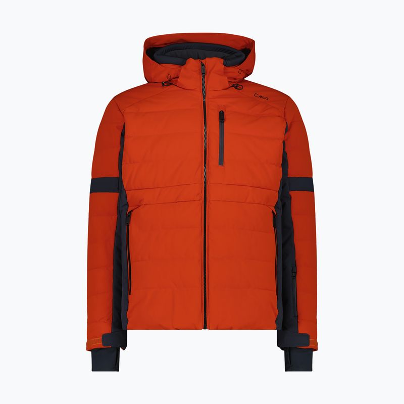 Férfi síkabát CMP 36W0877 Zip Hood brick