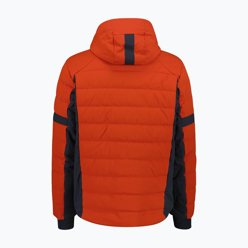 Férfi síkabát CMP 36W0877 Zip Hood brick 2
