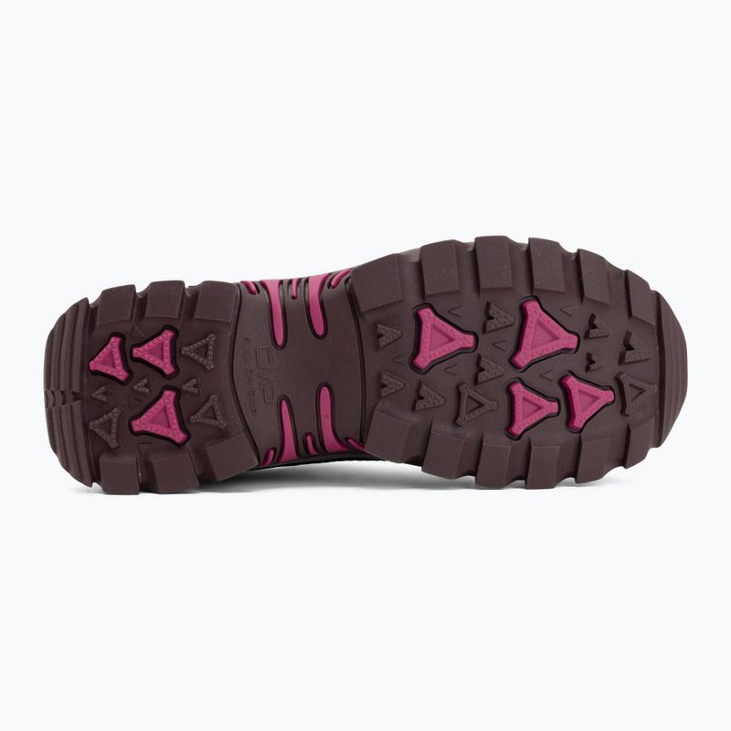 Gyermek túracipők CMP Rigel 2.0 Low Waterproof black berry/amaranto 4