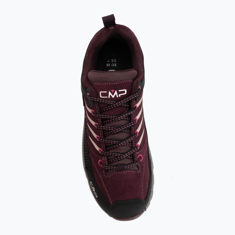 Gyermek túracipők CMP Rigel 2.0 Low Waterproof black berry/amaranto 5