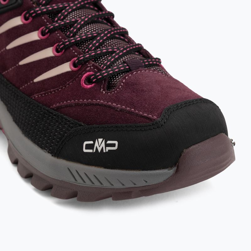 Gyermek túracipők CMP Rigel 2.0 Low Waterproof black berry/amaranto 7