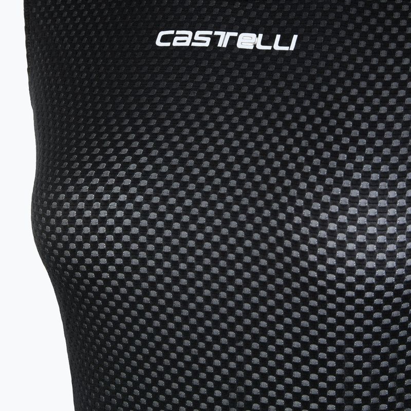 Női kerékpáros pulóver Castelli Pro Mesh ujjatlan fekete 3