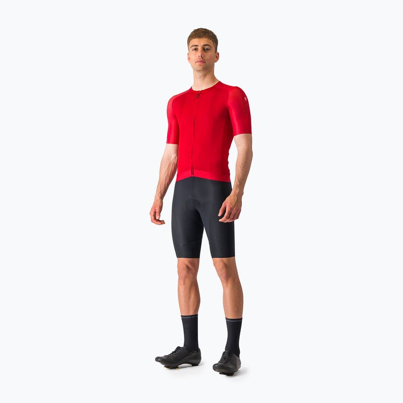 Férfi kerékpáros póló Castelli Aero Race 7.0 rich red 2