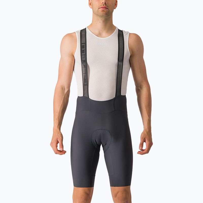 Férfi kerékpáros nadrág Castelli Espresso dark gray 3