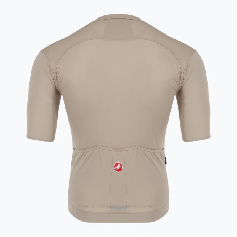 Férfi Castelli Prologo Lite clay / gunmetal szürke kerékpáros mez 2