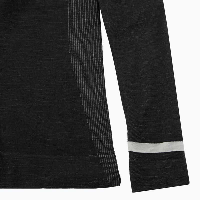 Női kerékpározás hosszú ujjú Castelli Merino Seamless Baselayer W fekete 3